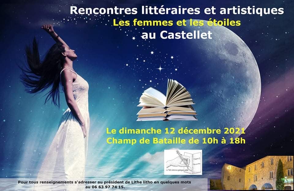 Cyril Carau aux rencontres littéraires et artistiques au Castellet 2021